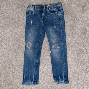 Boys Zara distressed jeans